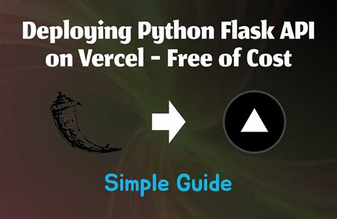 how to deploy python api on vercel