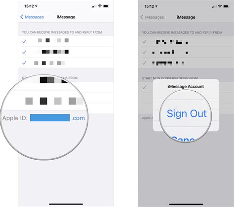 how to deregister imessage