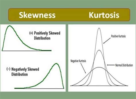 how to describe skewness and kurtosis