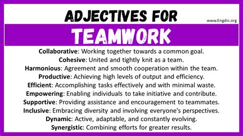 how to describe working in a team
