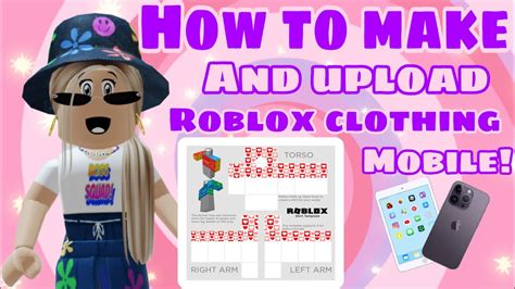 how to design clothes on roblox mobile