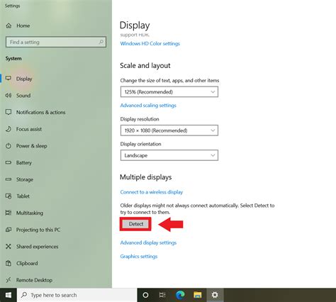 How To Detect Multiple Screens Windows 10