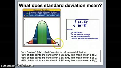 How To Determine Accuracy With Standard Deviation