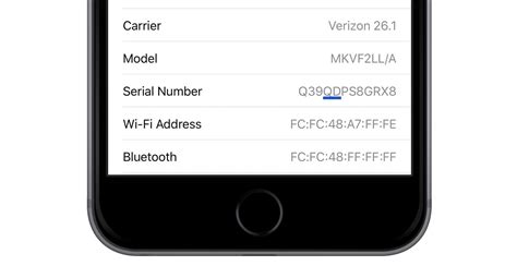 how to determine iphone model by serial number