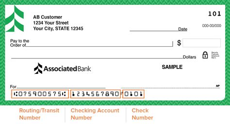 how to determine routing number and account number on a check