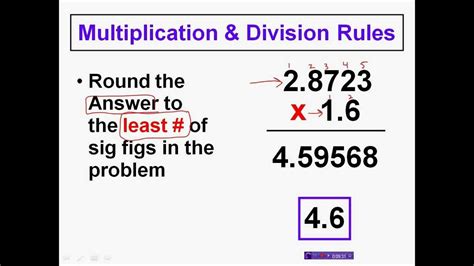 how to determine significant figures in multiplication