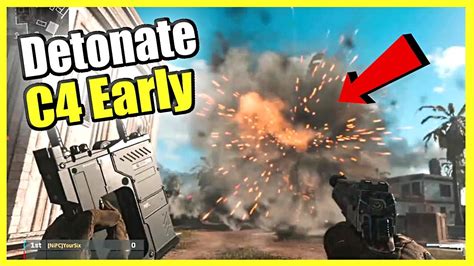 How To Detonate A C4 In Warzone