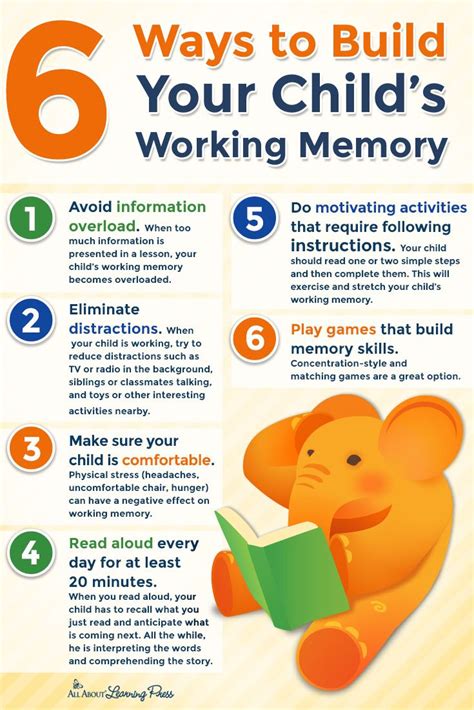 how to develop a child's working memory