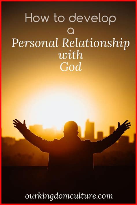 how to develop a relationship with god for beginners