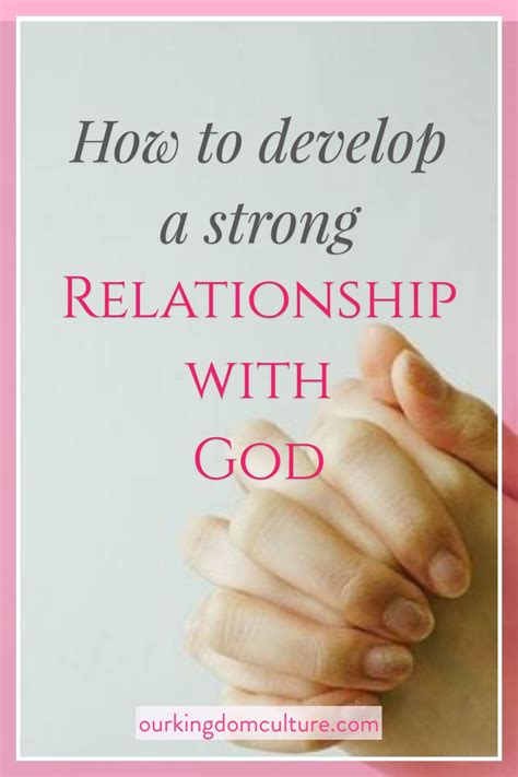 how to develop a relationship with god reddit