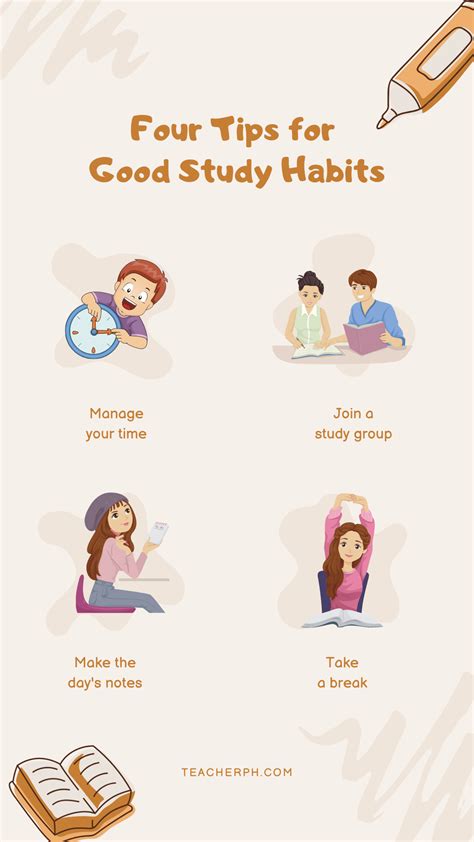 how to develop good study habits