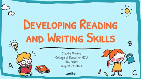 how to develop reading and writing skills in students