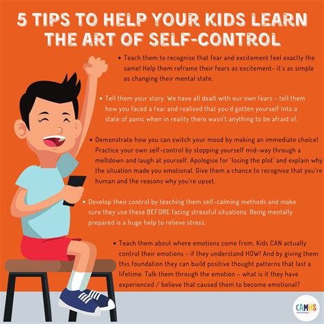 how to develop self control in kids
