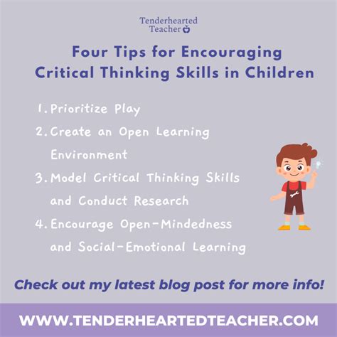 how to develop thinking skills in children