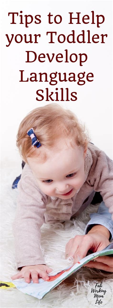 how to develop toddler language skills
