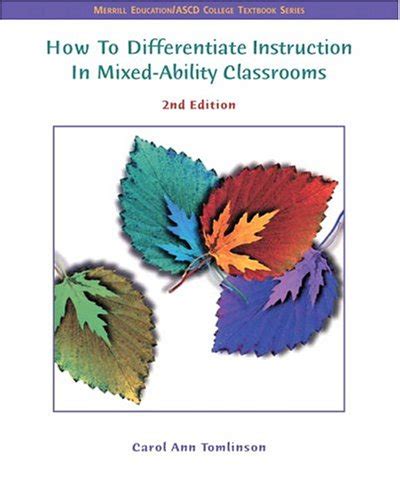 how to differentiate instruction in mixed ability classrooms