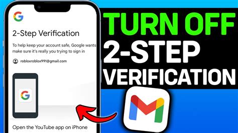 how to disable 2 step verification in gmail without phone number