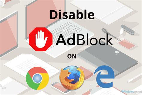 how to disable adblock on firefox