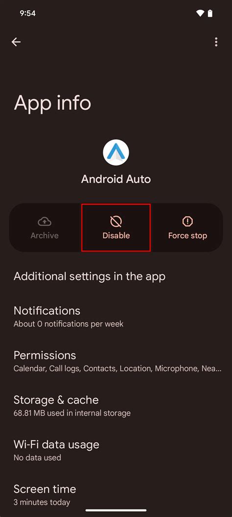 how to disable android auto wifi