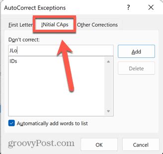 How To Disable Auto Caps In Word