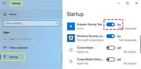 how to disable auto start of application in windows 10