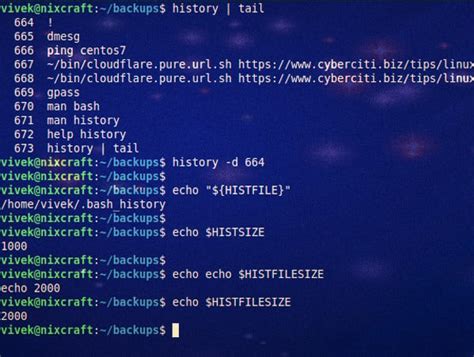 how to disable bash history