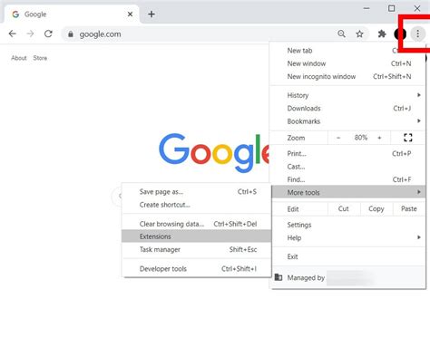 how to disable browser extensions in chrome android