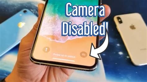 How To Disable Camera On Lock Screen Iphone Xr