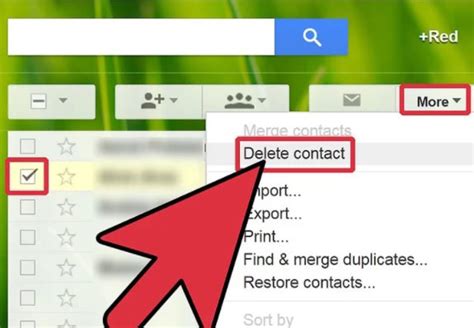 how to disable contacts from gmail