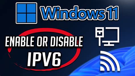 how to disable enable ipv6 in windows 11 or 10