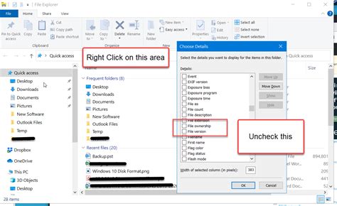 how to disable file ownership in windows 10