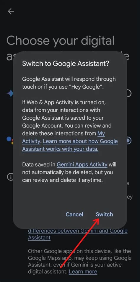 how to disable google assistant on android auto