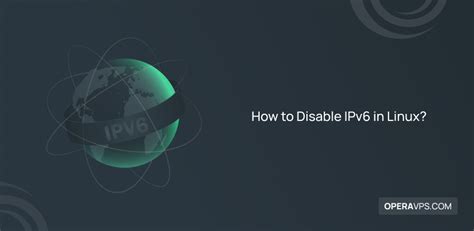 how to disable ipv6 in linux permanently