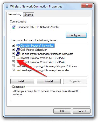 how to disable ipv6 traffic in zscaler