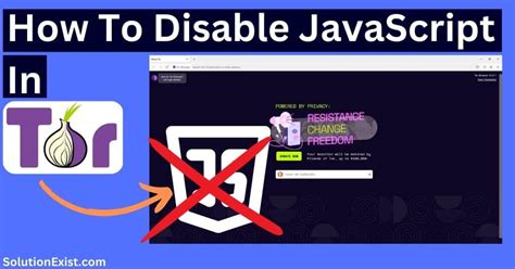 how to disable javascript in tor mobile