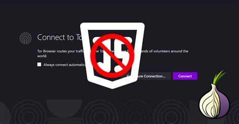 how to disable javascript on tor