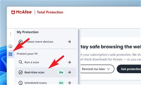how to disable mcafee livesafe