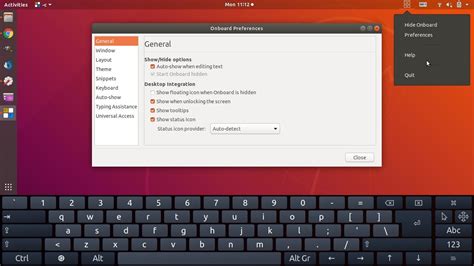 how to disable on screen keyboard in ubuntu 20.04