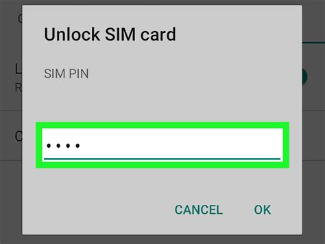 how to disable pin code on android