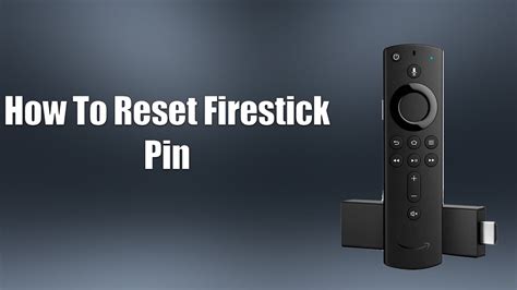 how to disable pin code on fire stick