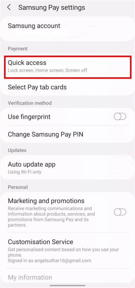 how to disable samsung wallet
