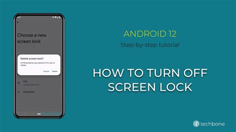 how to disable screen lock in android