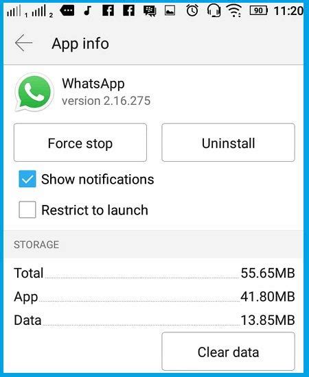 how to disable whatsapp temporarily on android samsung