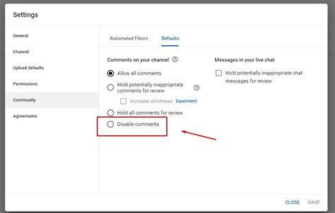 How To Disable Youtube Comments