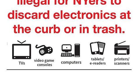 How To Discard Electronics In Nyc