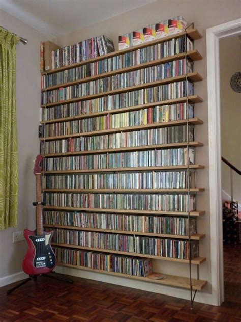 How To Display Cds On A Shelf
