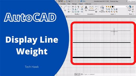 How To Display Different Line Weights In Autocad Paper Space