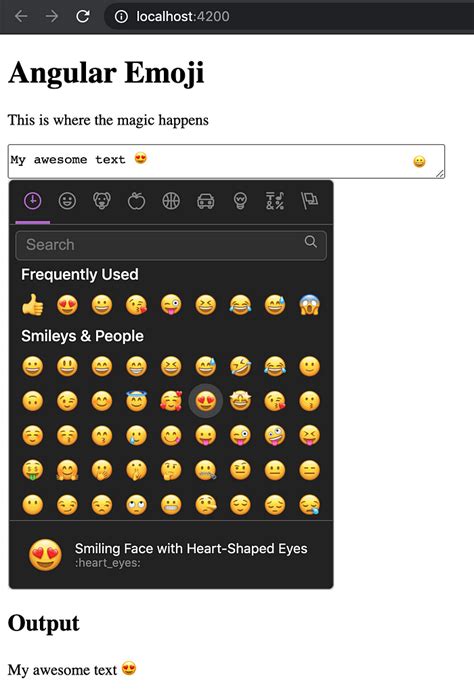 How To Display Emoji In Angular