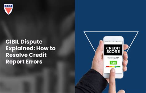 how to dispute cibil report errors