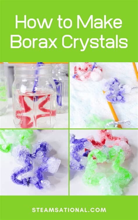 how to dissolve borax crystals